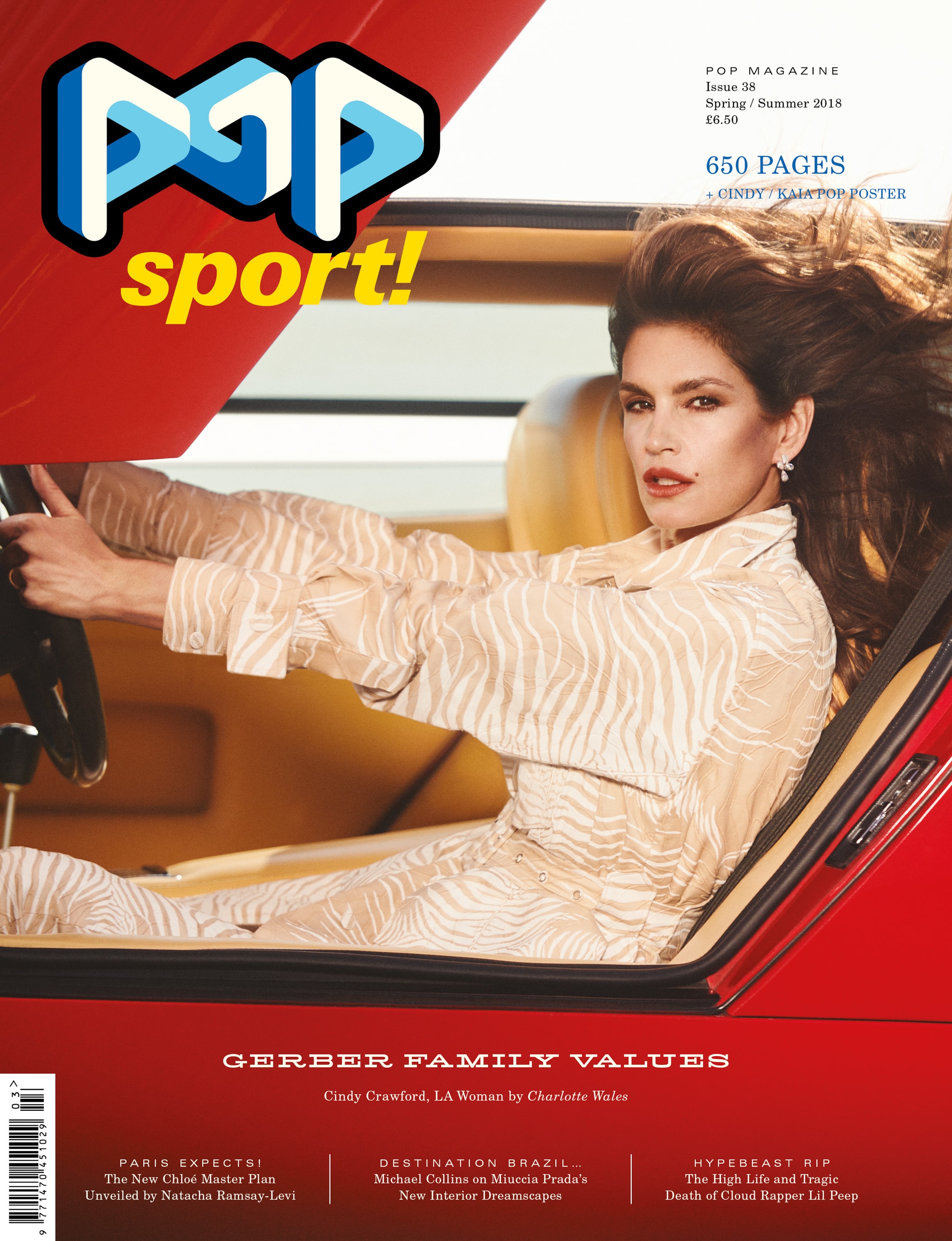 Cindy Crawford POP Magazine Charlotte Wales 2024