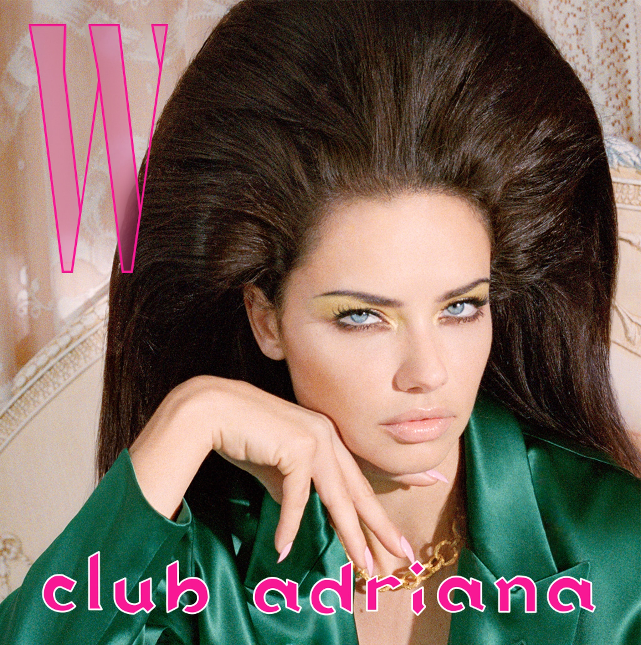 Lady of Leisure, Adriana Lima W Magazine Charlotte Wales 2024