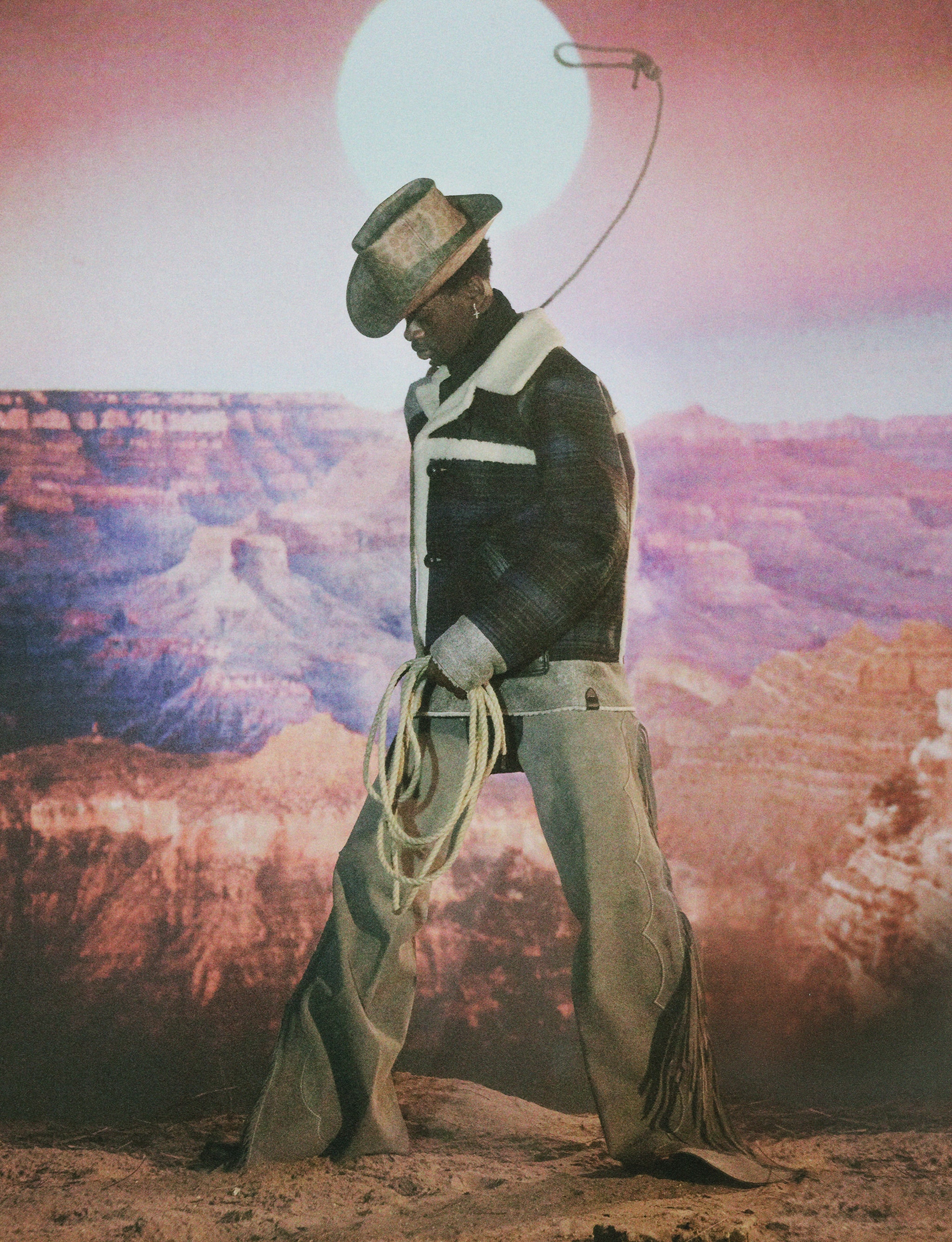 'How The West Was Won', Lil Nas X Dazed Magazine Charlotte Wales 2024