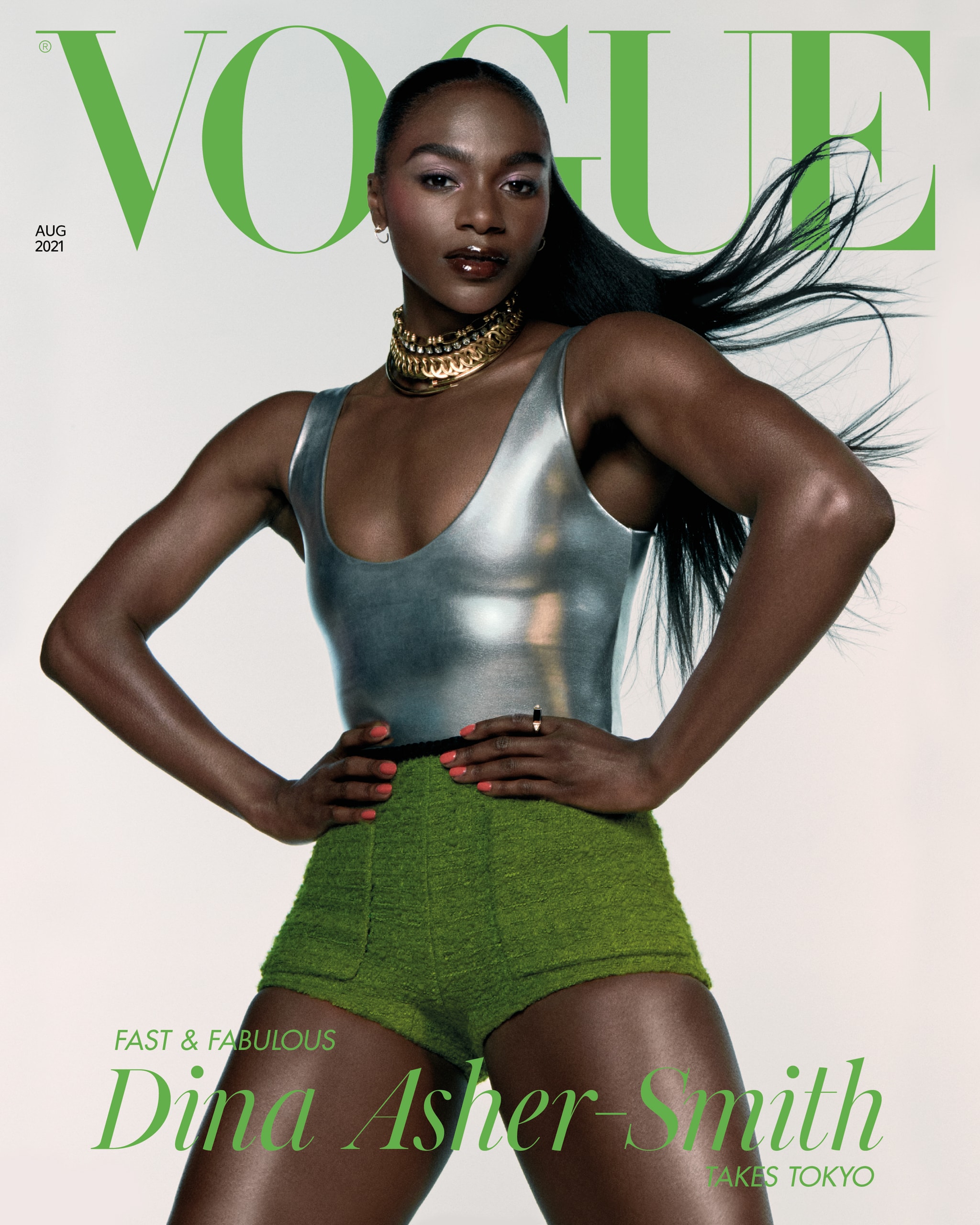 Let the Games Begin, Dina Asher-Smith British Vogue Charlotte Wales 2024