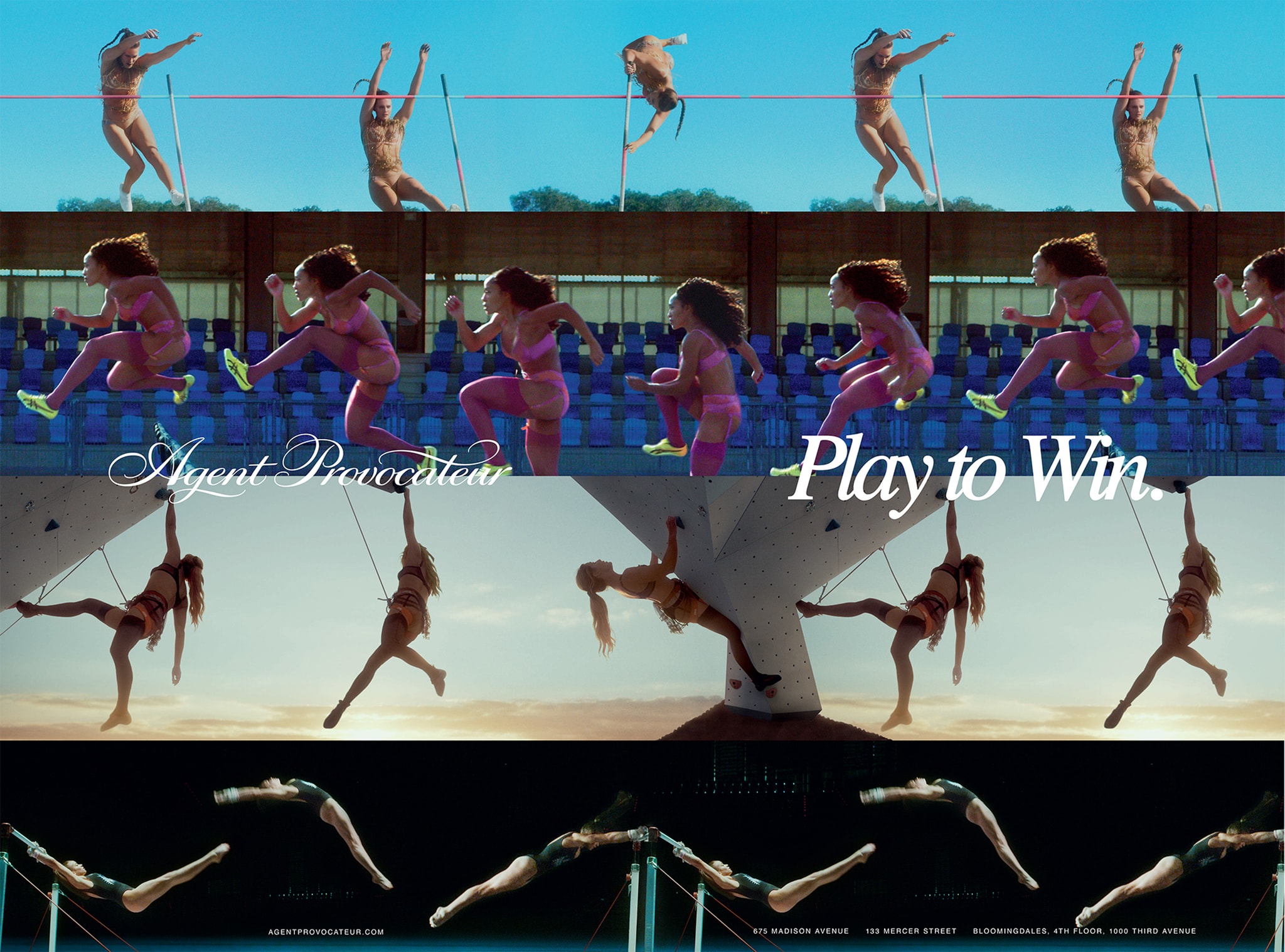 'Play to Win' Agent Provocateur Charlotte Wales 2024