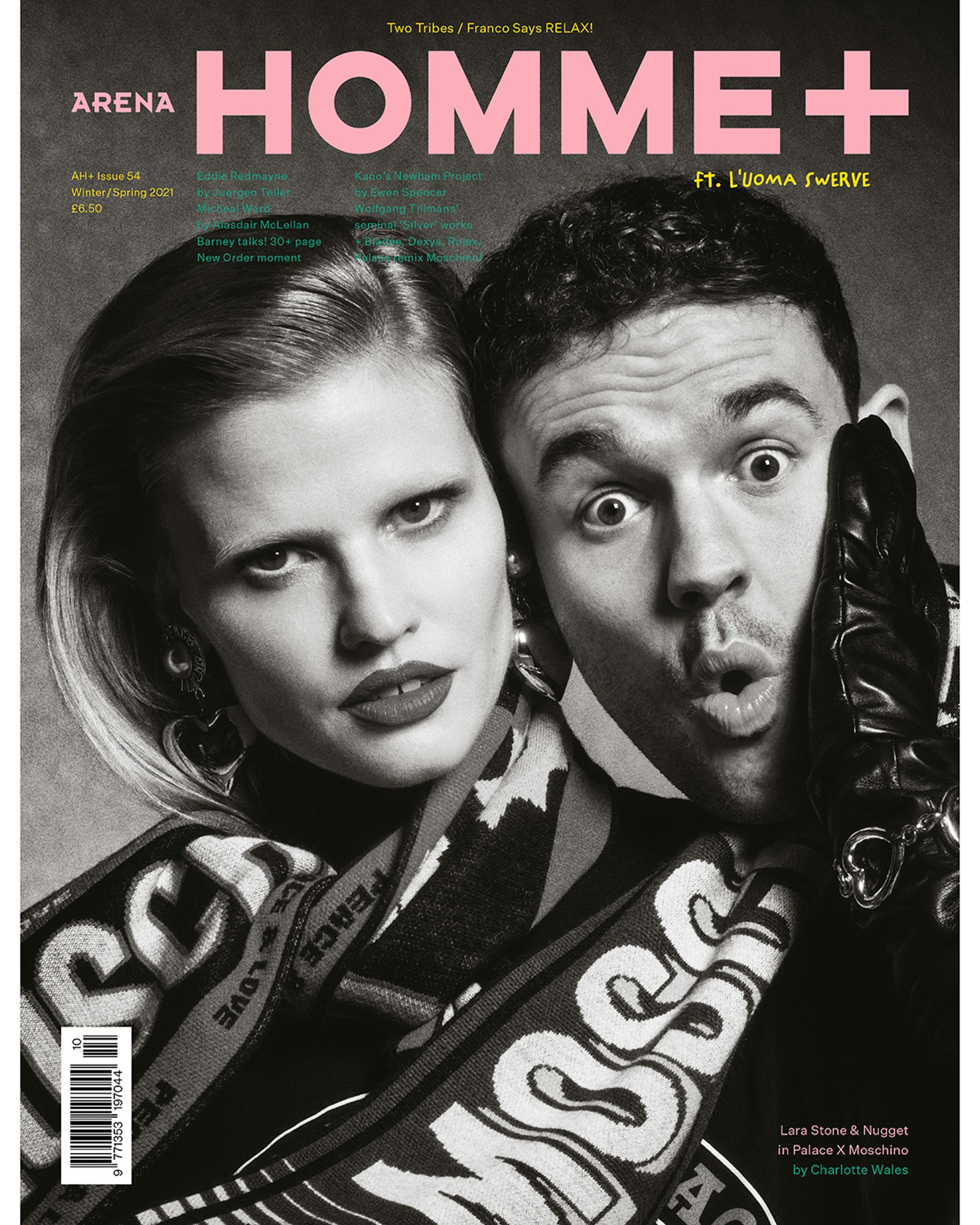 Lara Stone x Nugget in Palace x Moschino Arena Homme + Charlotte Wales 2024